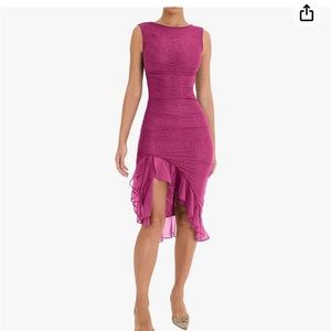 Mermaid cocktail dress